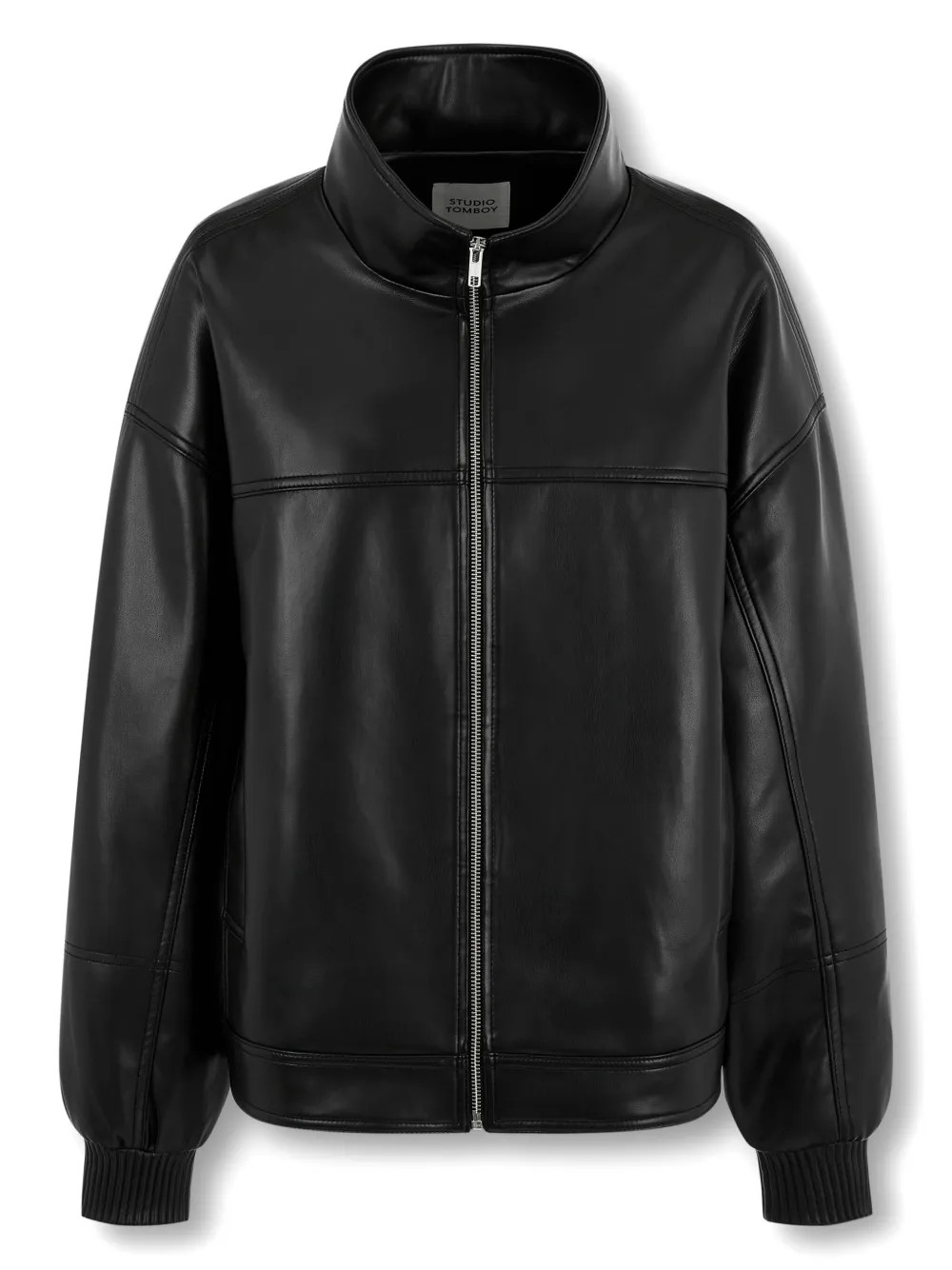 STUDIO TOMBOY high-neck zip-up Jacket  | Black | FARFETCH HK | Farfetch (CN)