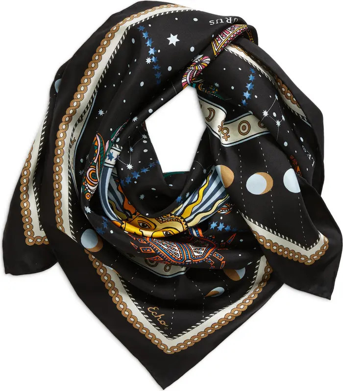 Written in the Stars Silk Square Scarf | Nordstrom