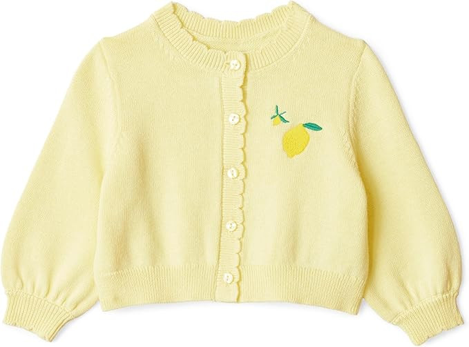 Amazon Essentials x Sofia Grainge Toddler and Baby Girls' Lightweight Cotton Cardigan Sweater | Amazon (US)