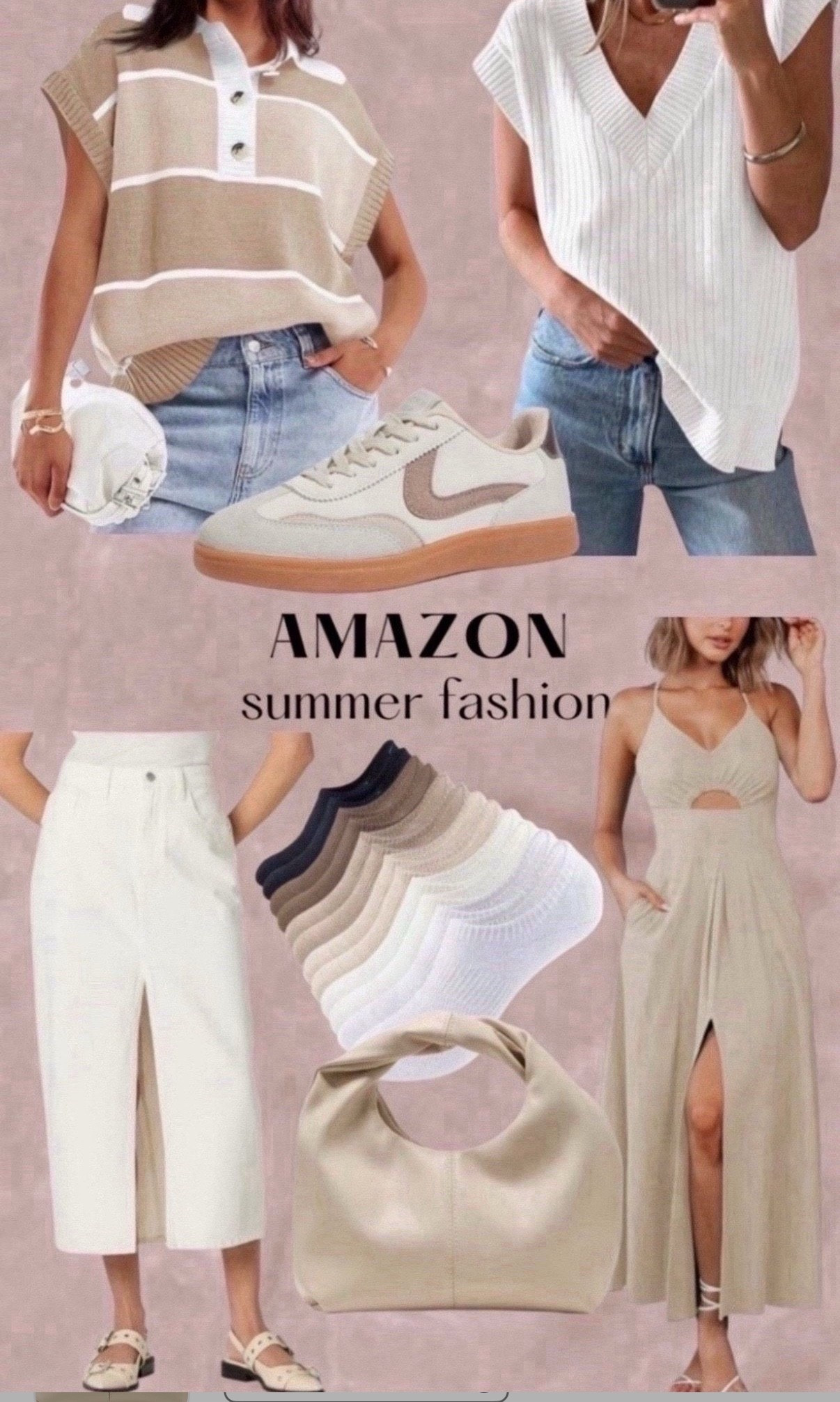 Pre fall fashion finds. Neutral fashion. Black and white fashion 



#amazonn#summerfashion #bethany 

#LTKSeasonal #LTKSummerEdit