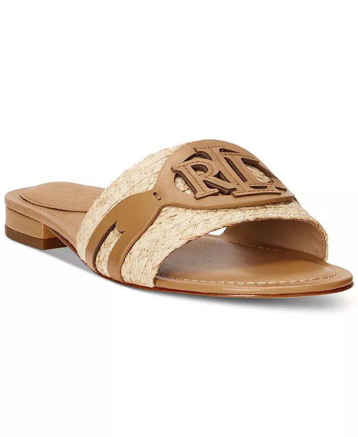 Lauren Ralph Lauren Women's Alegra Slide Sandals - Macy's | Macy's