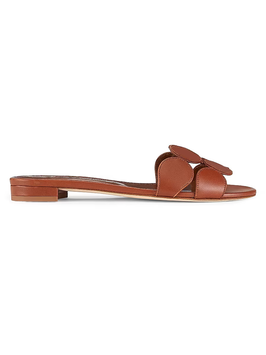 Women's Haribal Nappa Leather Flats - Medium Brown - Size 10 | Saks Fifth Avenue