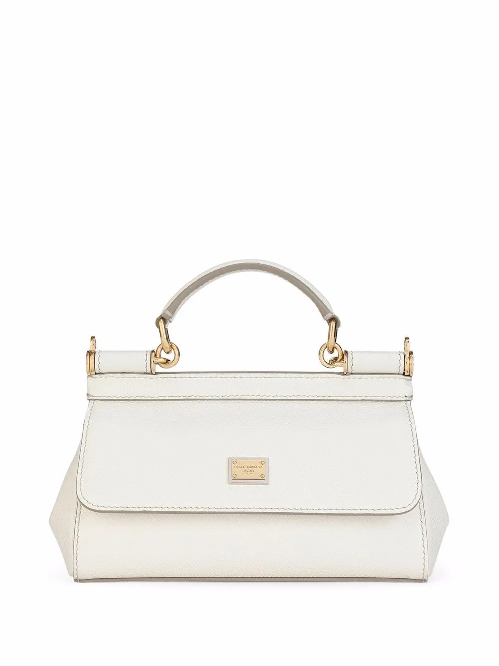 Dolce & Gabbana Small Sicily Tote Bag | White | FARFETCH BR | Farfetch (BR)