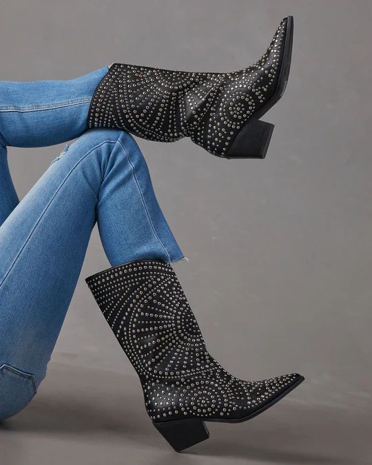 Yori Studded Boots | VICI Collection
