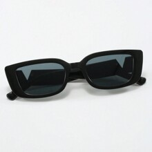 1pc Teenage V-Shaped Fashion Glasses, Stylish Hiphop Props Photography Eyewear, Retro Accessories | SHEIN