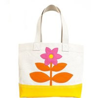 Tote Flower - Orange + Yellow | Etsy (US)