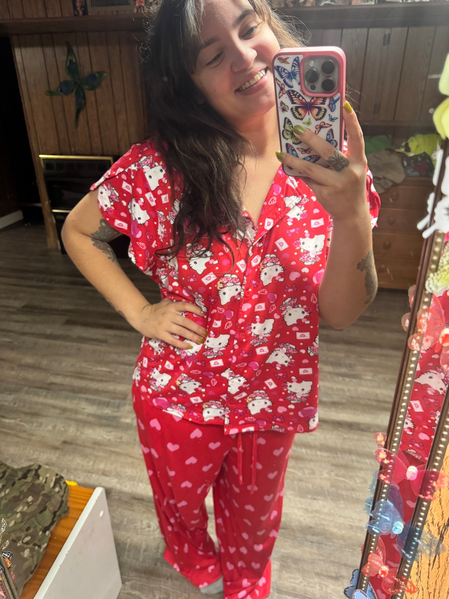 Walmart has beautiful Valentine’s Day pajamas. Perfect for a Galentine’s or cozy date night in 💞 they are also very spacious and oversized 

#LTKmorningroutine #LTKgrwm #LTKdayinmylife