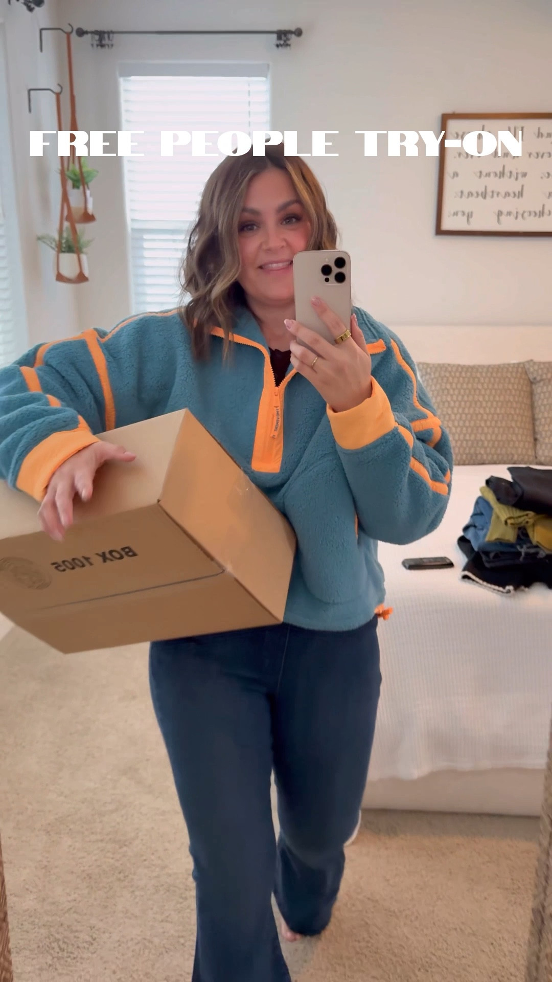 Free people try-on
Spend $150, get $100

Fleece, medium (size down)
Jeans, large

Winter clothes, 

#LTKSaleAlert #LTKMidsize #LTKFindsUnder100