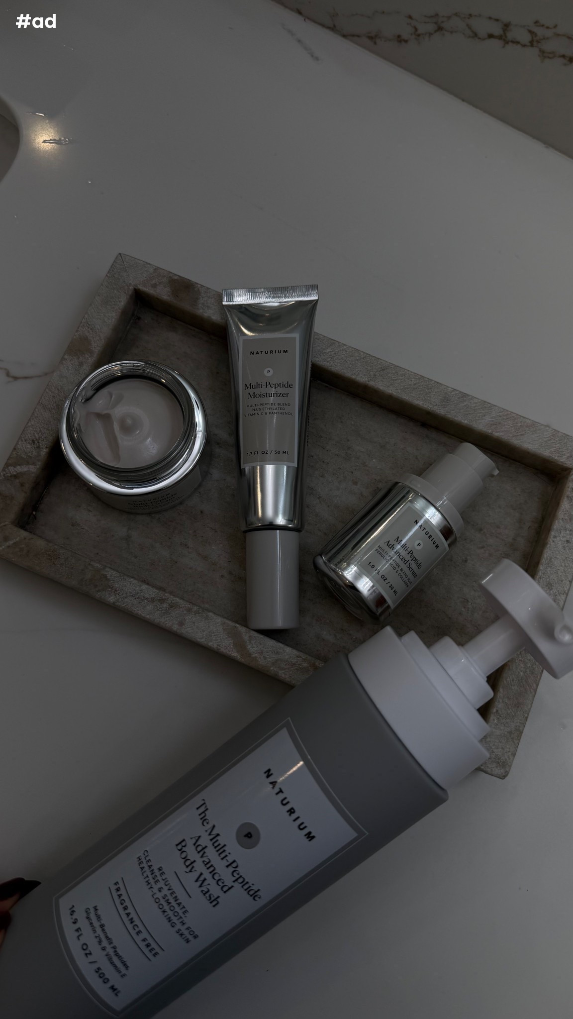 #Ad the rich cream and multi-peptide family from @naturium are a night time skincare holy grail!! Find at @target NaturiumPartner, #Naturium, #NaturiumSkincare #TargetPartner #target 
