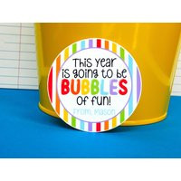 Bubbles Of Fun Back To School Treat Tags For Kids, Classmate Tags, First Day | Etsy (US)
