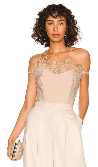 Aida Top in Nude | Revolve Clothing (Global)