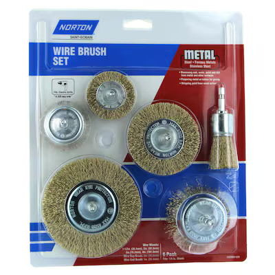 Norton Coarse Wire Brush Wheel Assorted 6 Pack Electric Drill (6-Pack) Lowes.com | Lowe's