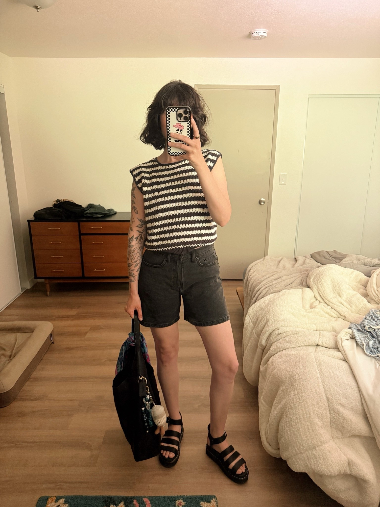 June 2 ootd ! Links to everything I’m wearing today 💕 size up in the shorts 1-2 sizes - I’m wearing a 26 (usually a 25). my sweater top is a couple of years old from marine layer - linked THE MOST similar I could find, and some are on sale! Kindle cover is tagged on ig 💌🧚🏼‍♀️

#LTKxAbercrombie #LTKootd #LTKSaleAlert