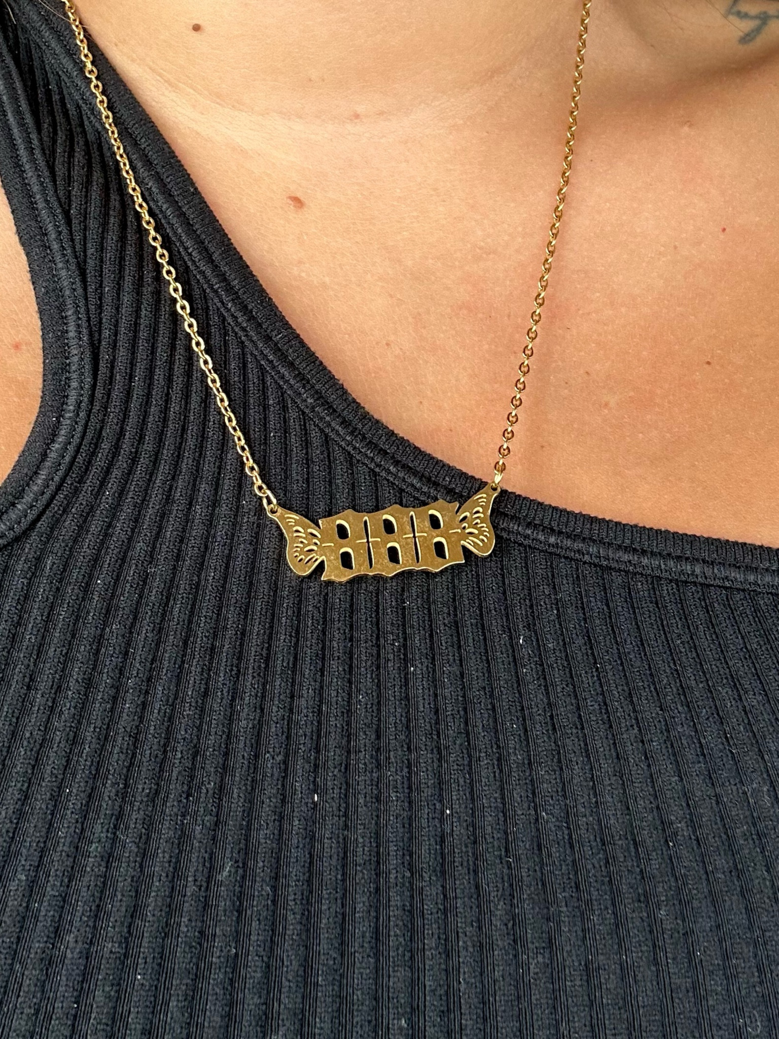 888 Angel number necklace! 

#LTKmidsize #LTKsalealert
