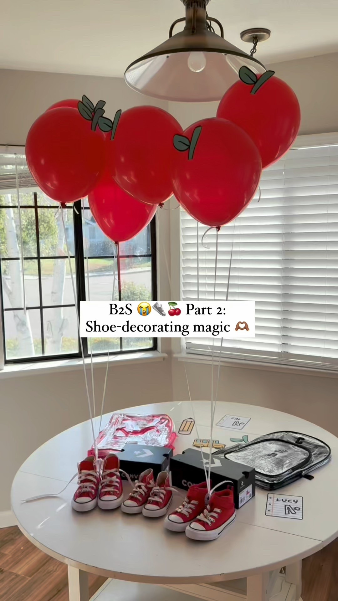 B2S shoe decorating magic ✨❤️

#LTKFamily #LTKKids #LTKStyleTip