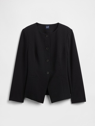 Collarless Blazer | Gap (CA)