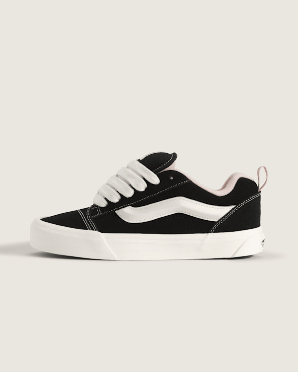Vans Knu Skool Shoes (Black / Sepia Rose Pink) - 5.5 Boys 7.0 Women | Vans (US)