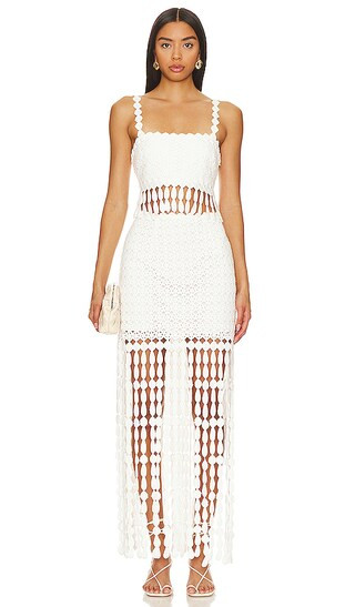 Elie Top & Skirt Set in White | Revolve Clothing (Global)