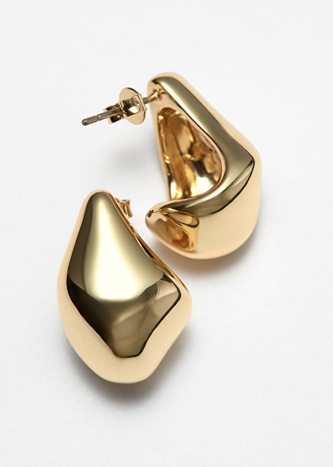 Sculpted Pebbles Earrings | & Other Stories UK