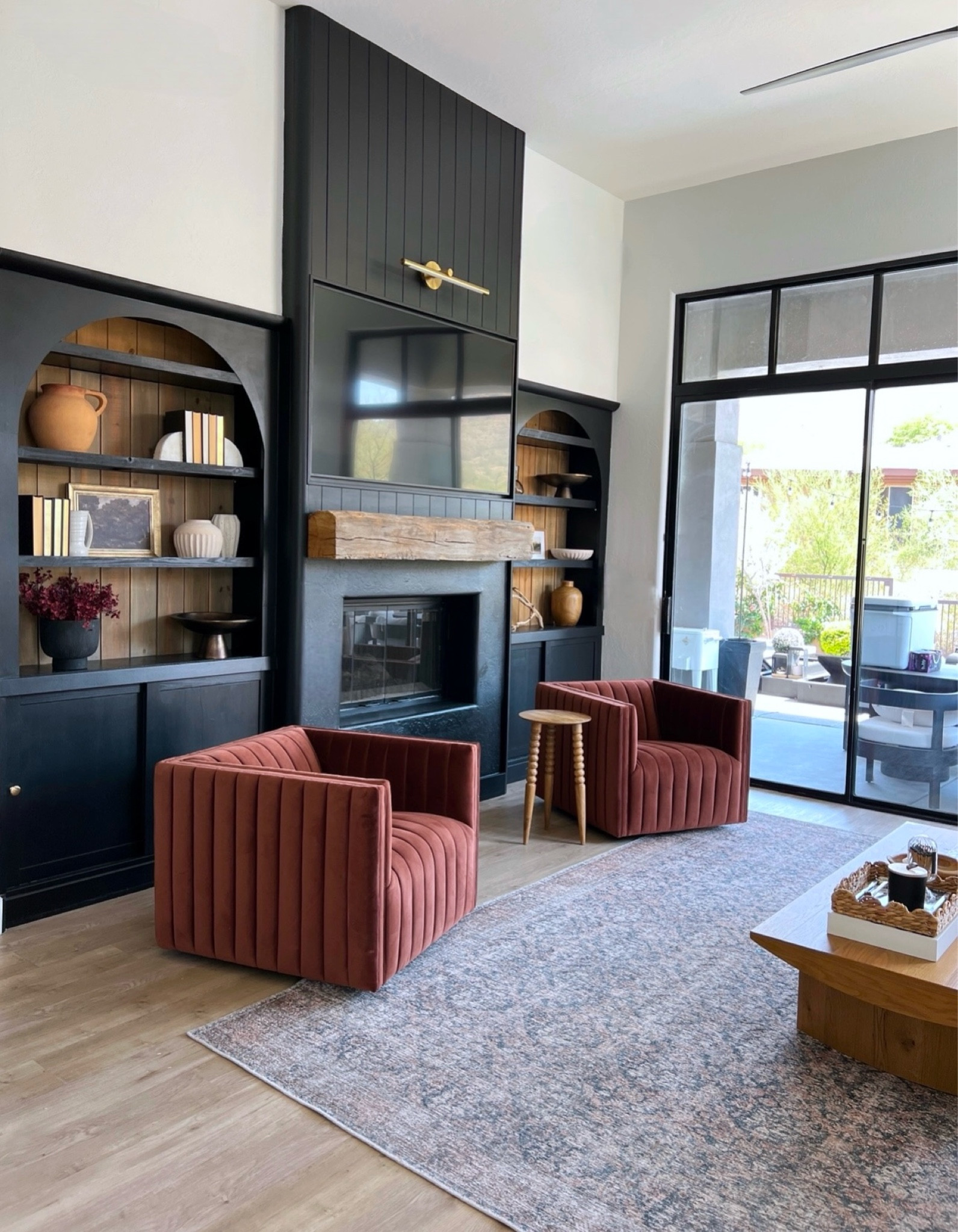 Living room! Sharing one of my favorite accent chairs 

#LTKHome