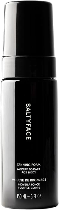 SALTYFACE - Tanning Foam - Shade Medium to Dark - 5 FL OZ | Amazon (US)
