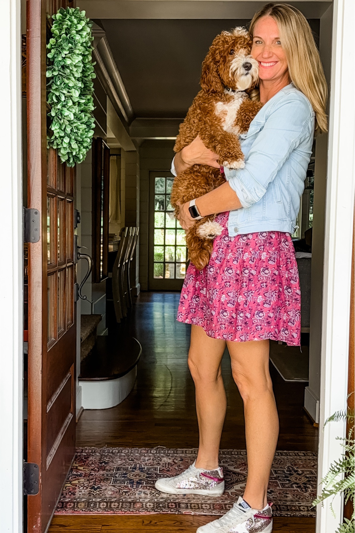 Need a new fall uniform? Try a floral dress, Jean jacket and sneakers (or booties) ! I’ve linked lots of options here! 

#LTKover40 #LTKstyletip