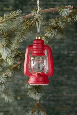 LED Lantern Ornament | Anthropologie (US)
