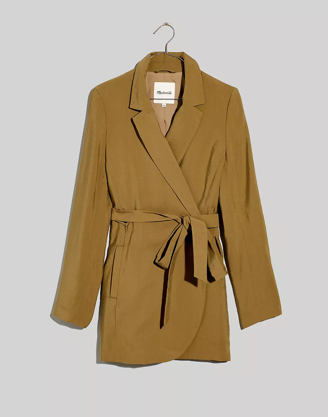 The Drapey Tie-Waist Blazer | Madewell