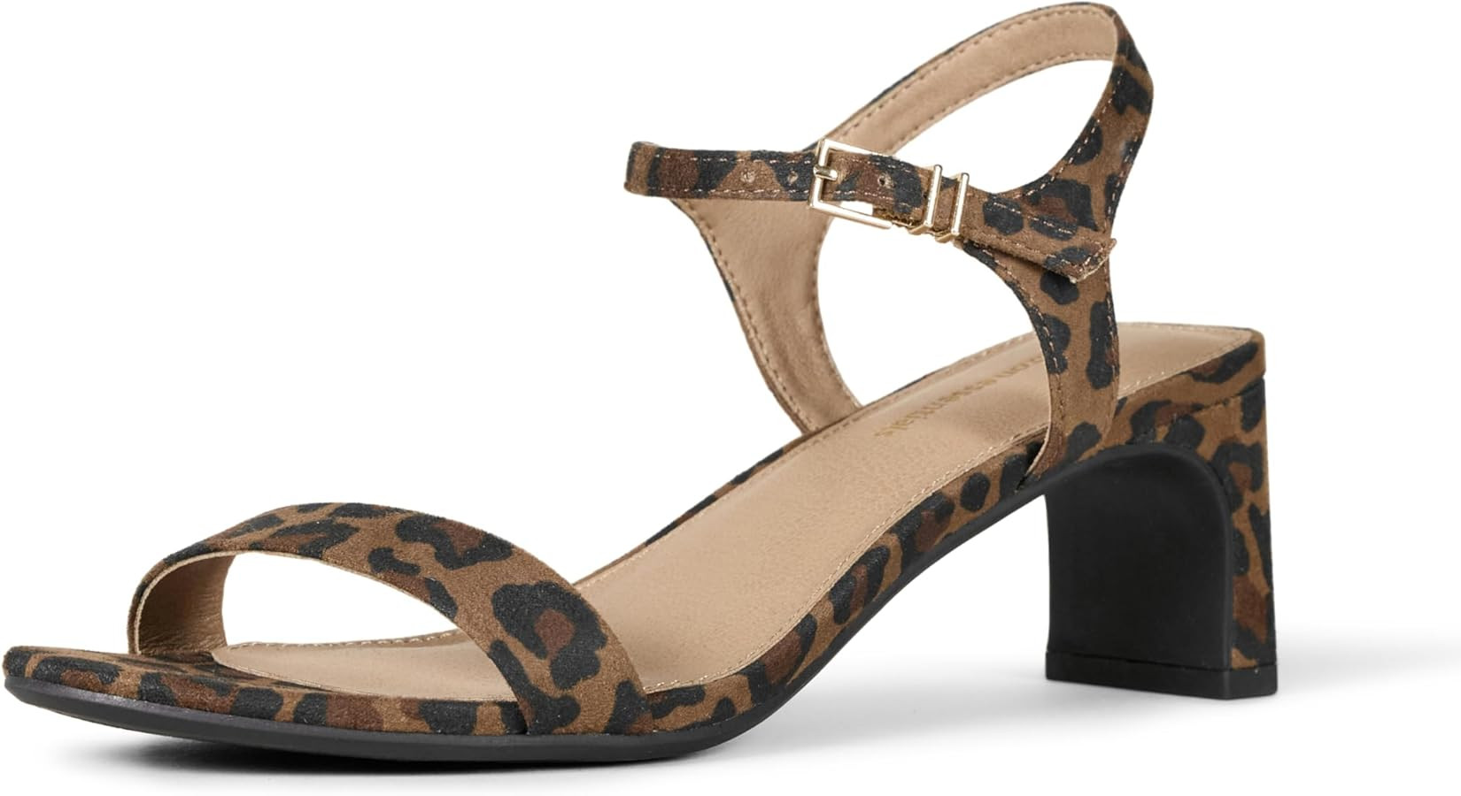 Amazon Essentials Women's Ankle Strap Low Heel Sandals | Amazon (US)