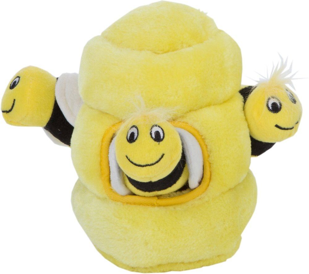 Outward Hound Hide A Bee Squeaky Puzzle Plush Dog Toy, Hide A Bee | Chewy.com
