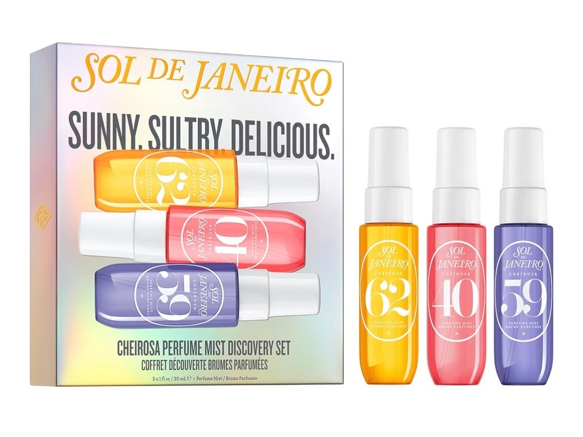 The new SOL de Janeiro Cheirosa Perfume Mist Discivery Set is only around $24 today at Amazon, with code 9TFTFYGKWSJM at checkout! These are perfect for easily taking on the go, whether in a purse, sport’s bag, or beach bag to spritz on anytime you need a little fragrance pick me up. Excellent set for gifting also!

#LTKSaleAlert #LTKBeauty #LTKselfcare