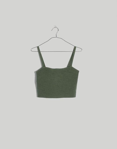 Halstead Square-Neck Sweater Tank | Madewell