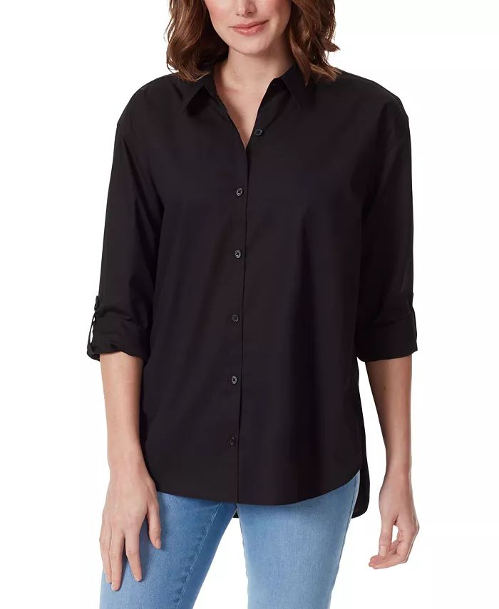 Women's Amanda Button-Front Shirt | Macys (US)