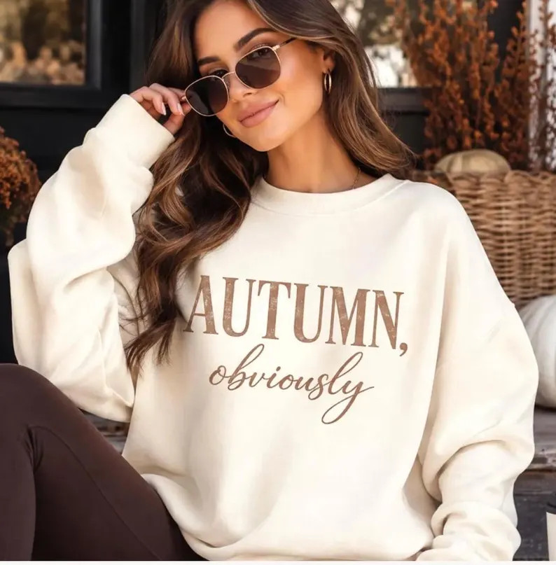 Autumn Obviously |Crewneck| | Etsy (Global)