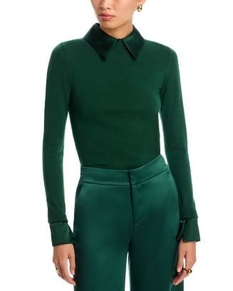 Alice and Olivia Porla Layered Look Sweater  | Bloomingdale's Women | Bloomingdale's (US)