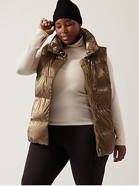 Downtown Metallic Vest | Athleta
