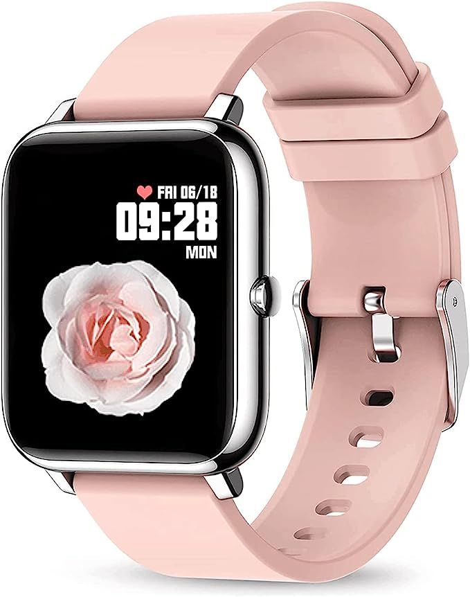 Smart Watch for Women Girls, Fitness Tracker with Heart Rate Monitor, Fitness Watch with Blood Pr... | Amazon (US)