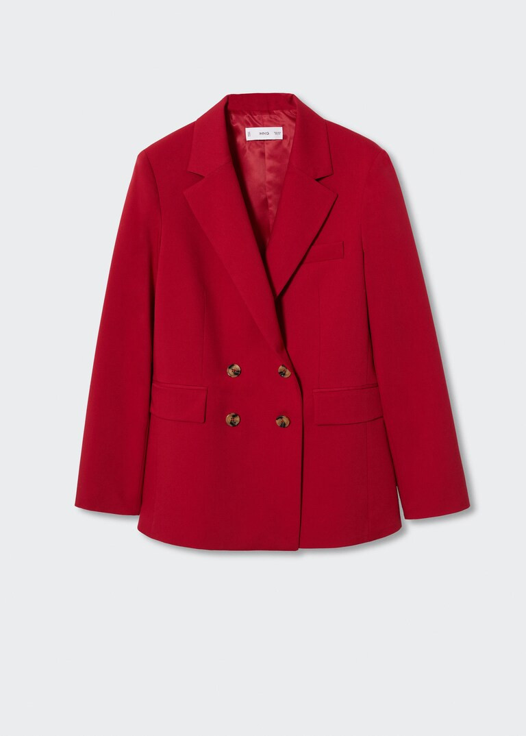 Double-breasted blazer | MANGO (US)