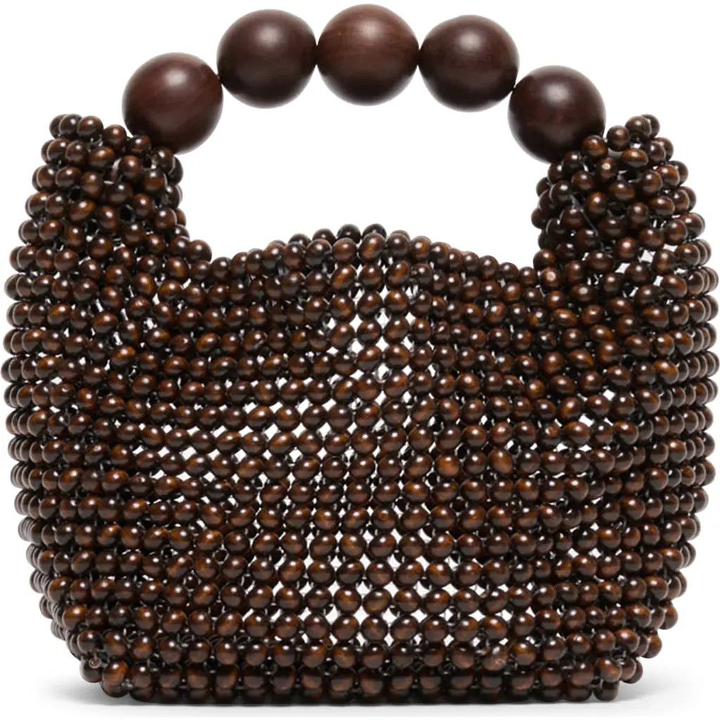 Dolce Vita Clover Bead Top Handle Bag in Chocolate at Nordstrom | Nordstrom
