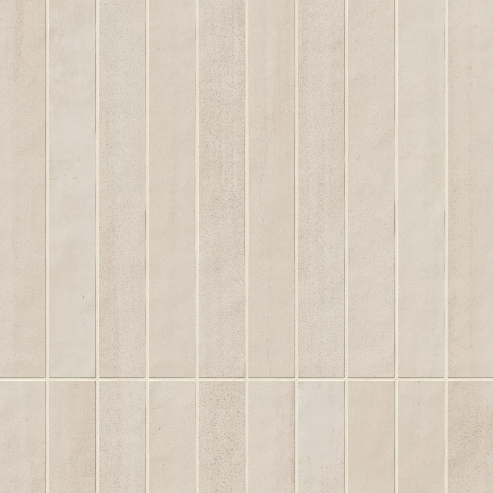 Catalina 2x16 Matte Porcelain Tile in Cream | Edward Martin