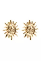 Sun hoop earrings | PULL and BEAR UK