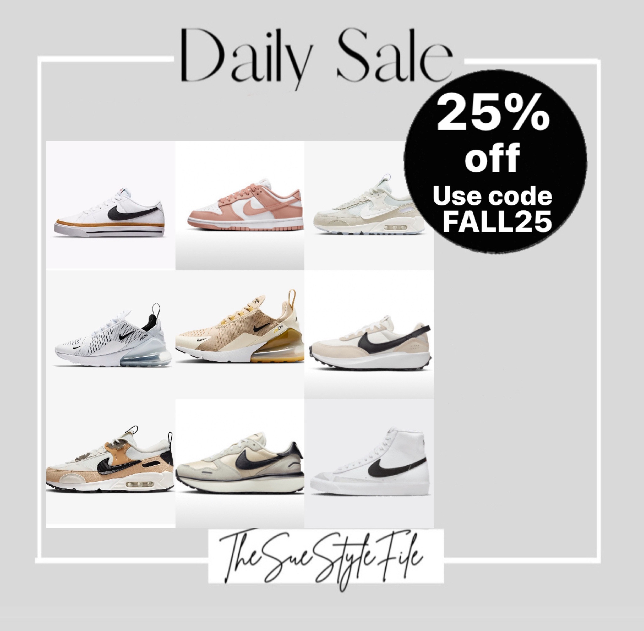 



Nike sale. Nike shoe sale. Daily deal. Comment SHOP below to receive a DM with the link to shop this post on my LTK ⬇ https://liketk.it/4KPdn

Shoes fits TTS. 
Nordstrom anniversary sale 2024. Nordstrom anniversary sale. NSale 24. Nsale preview. 
Save vs splurge Nordstrom anniversary sale. NSale. Nordstrom sale. #ltkmidsize #ltksalealert #ltkxnsale #ltksalealert #ltkvideo

#LTKxNSale #LTKSummerSales #ltkvideo #ltkbacktoschool #ltksalealert #ltkvideo #ltkvideo #ltkbacktoschool #ltksalealert

#LTKSaleAlert #LTKVideo #LTKBacktoSchool