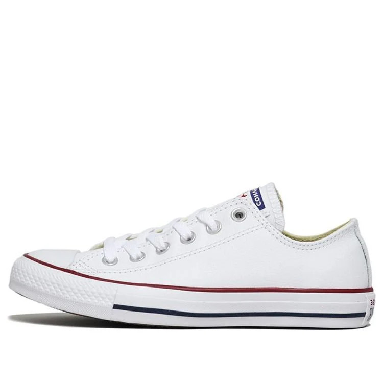 Converse Chuck Taylor All Star Leather Ox 'White' 132173C | KICKS CREW