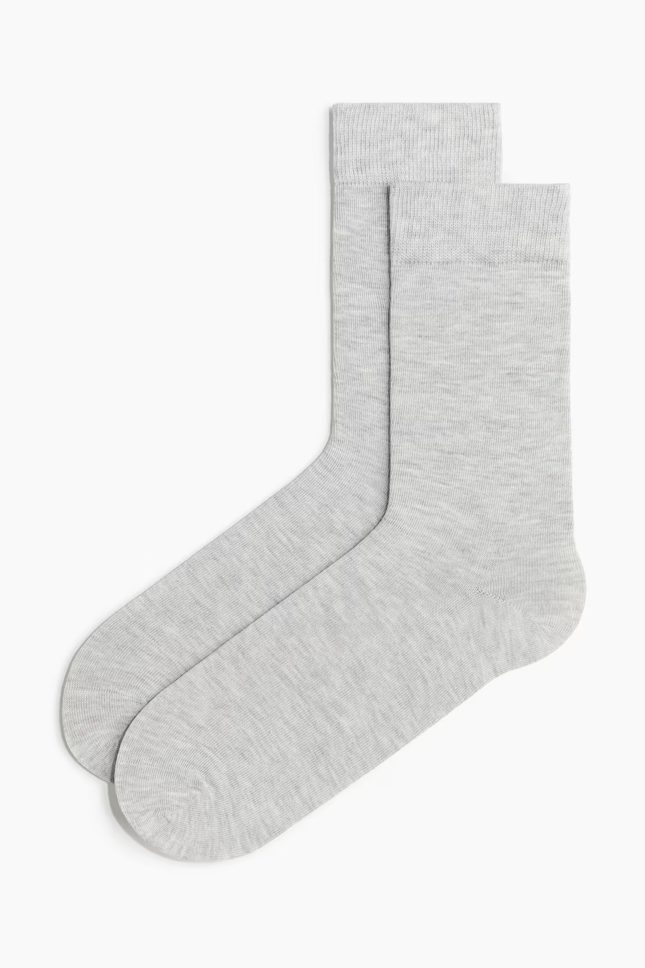 Bamboo-blend Socks - Light gray melange - Men | H&M CA | H&M (US + CA)