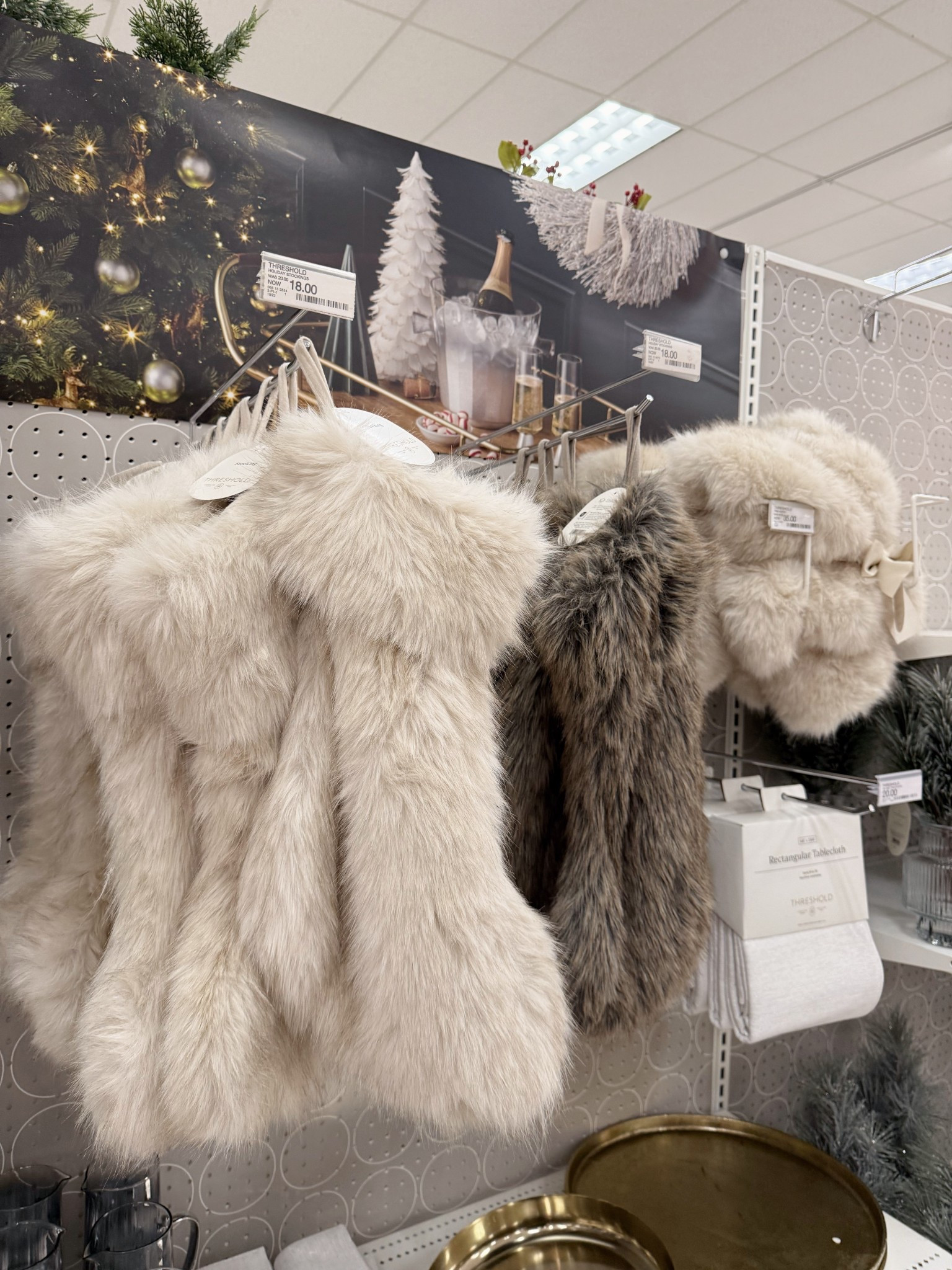 Target fur stockings