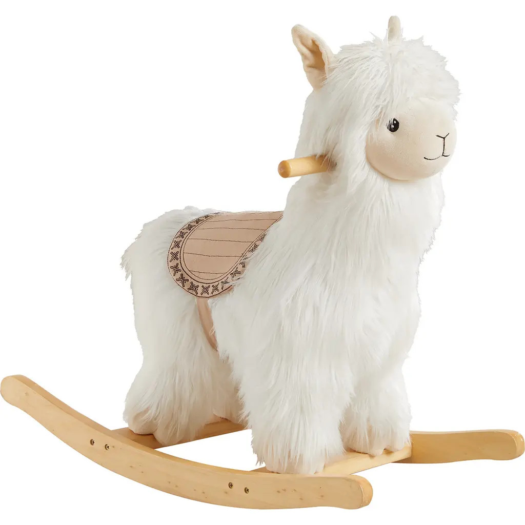 Wonder & Wise Alpaca Rocker Toy in Multi at Nordstrom | Nordstrom
