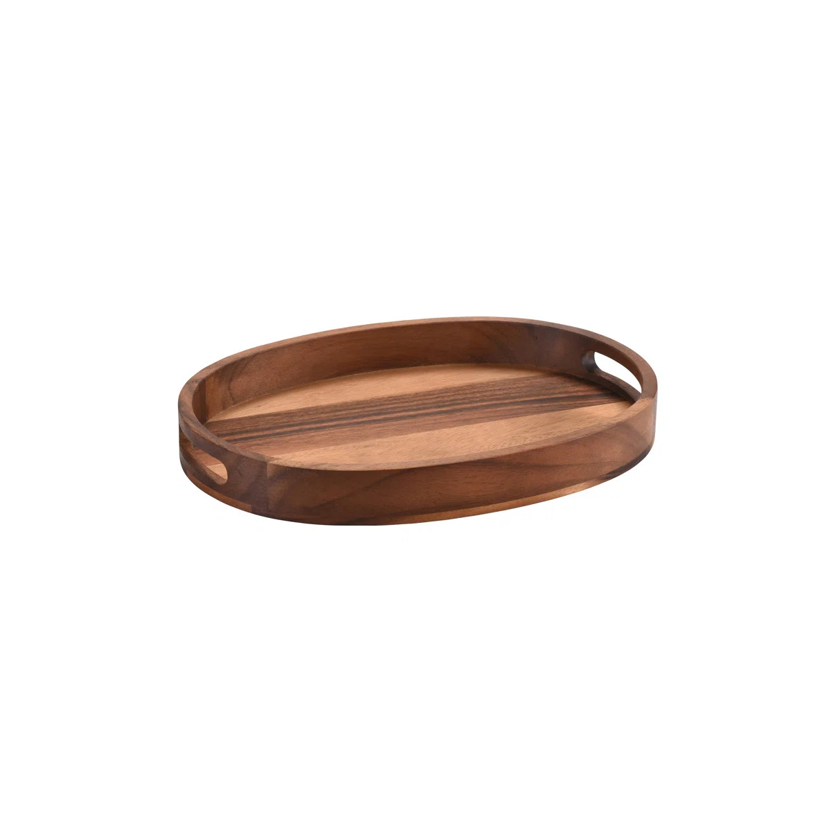 Kalmar Home Acacia Wood Oval Serving Tray | Wayfair North America