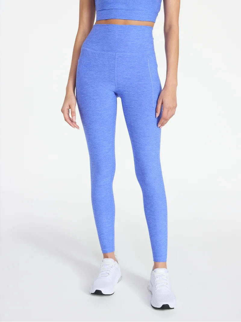 Athletic Works Women's and Women's Plus ButterCore Full Length Leggings with Pockets, Sizes XS-4X | Walmart (US)