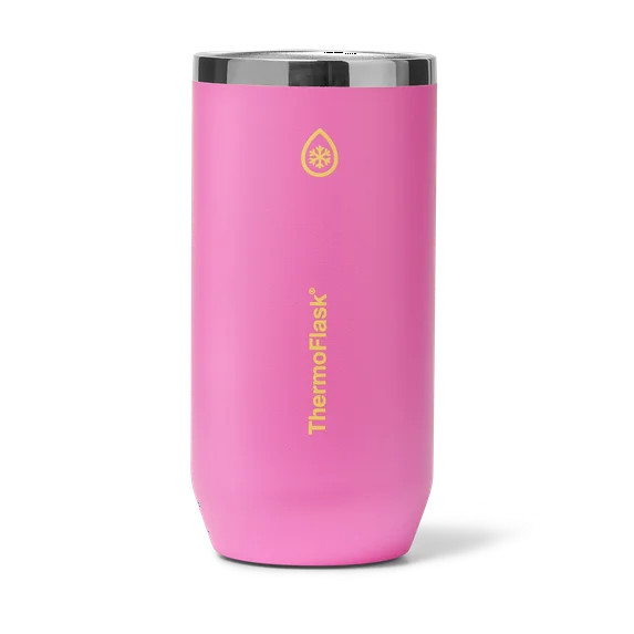 ThermoFlask 16 oz Tall Size 2-In-1 Insulated Can Cooler and Cup, Durable Stainless Steel, Non-Sli... | Walmart (US)