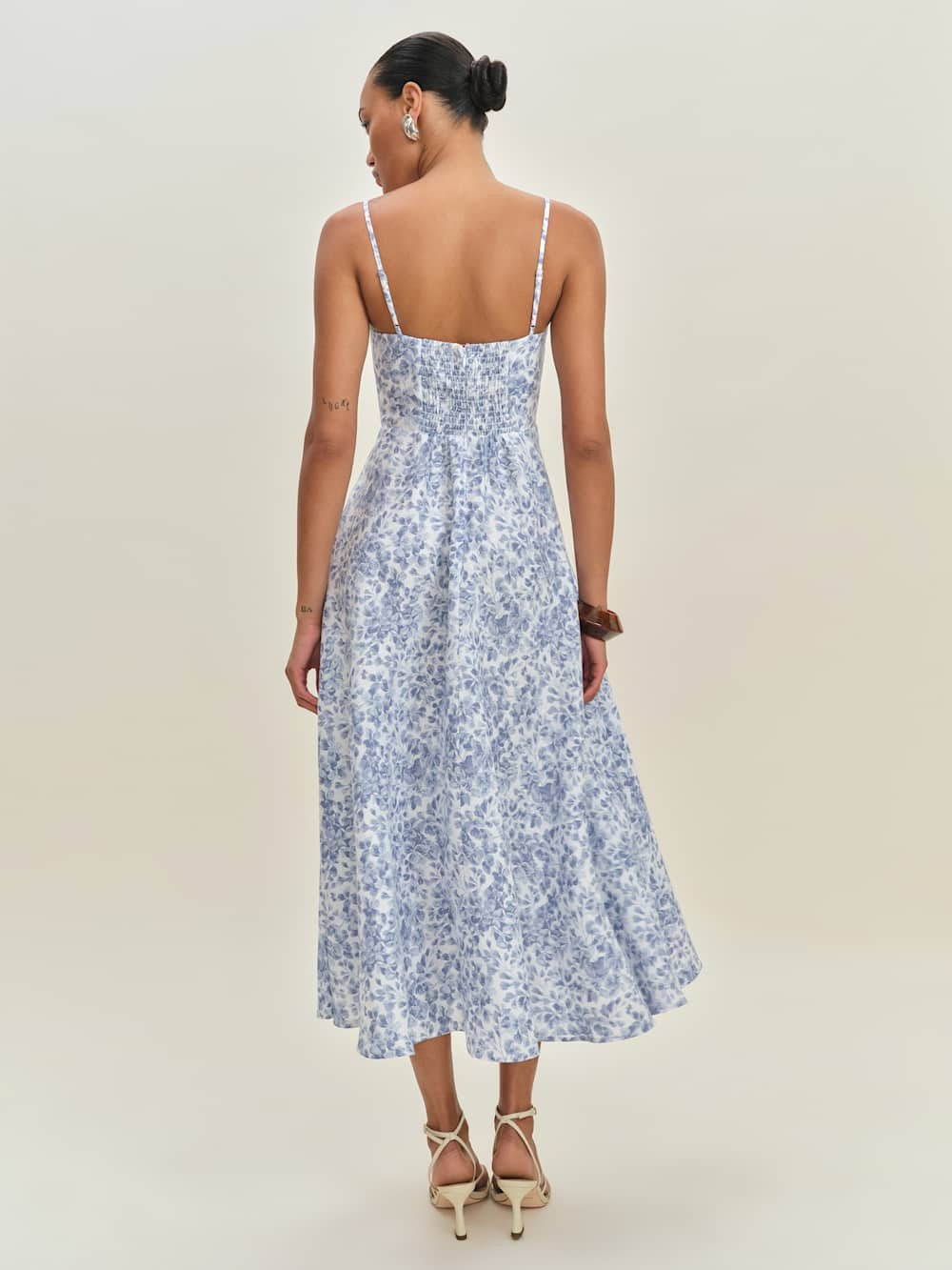 Monette Linen Dress | Reformation (Global)